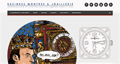 Desktop Screenshot of businessmontres.com